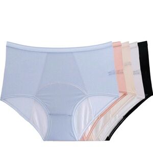 Everdries High-Waist Comfort leak proof Briefs - Multi-color 5 Pack XL